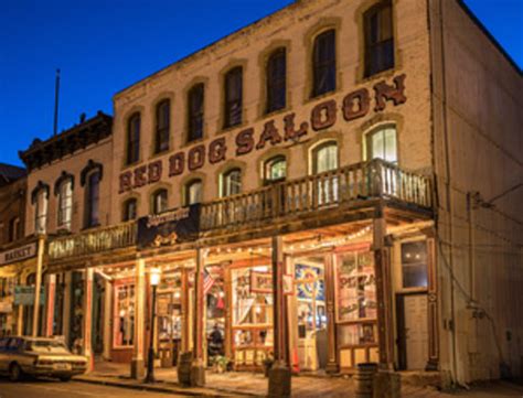 Virginia City Saloons .